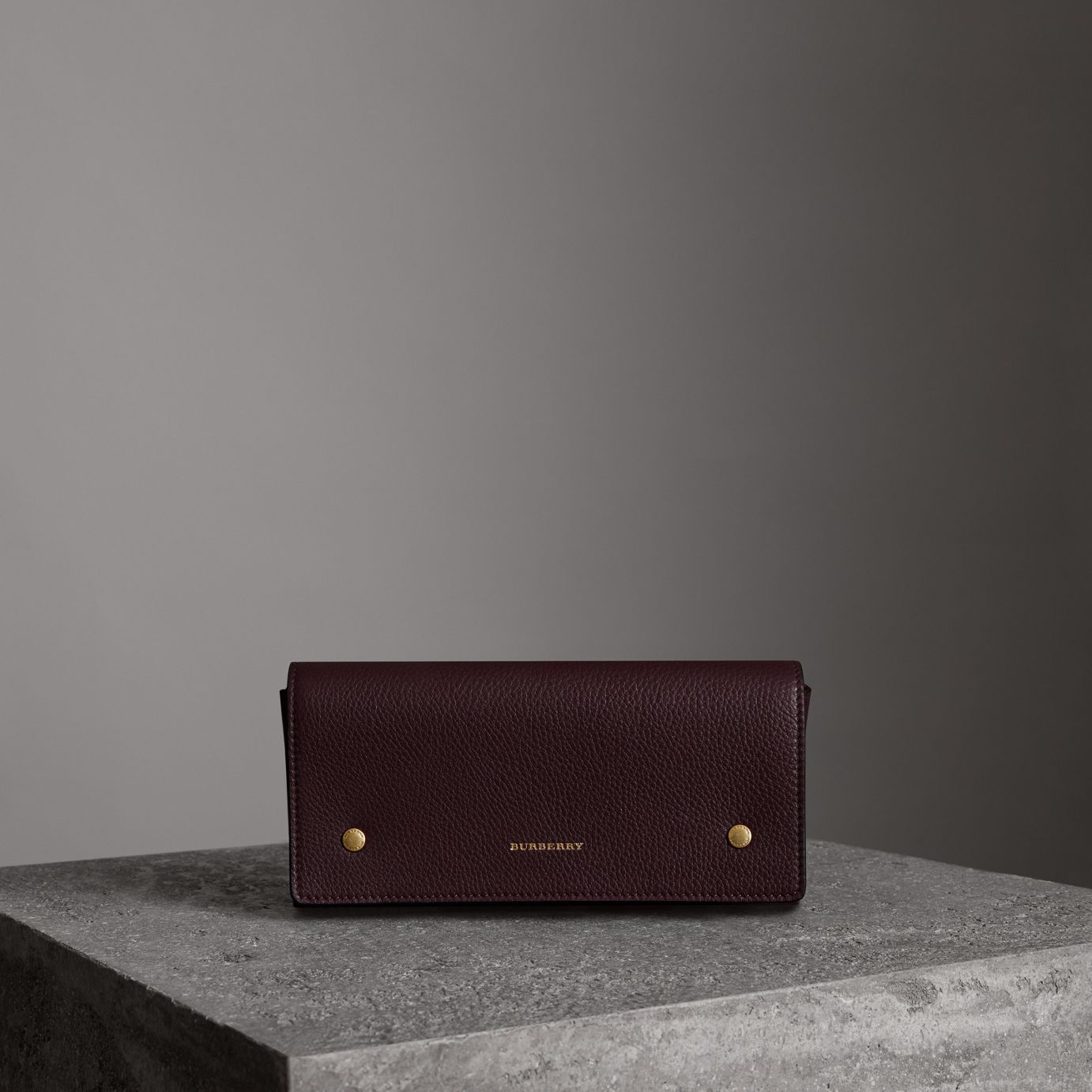 Burgundy Leather Wallet